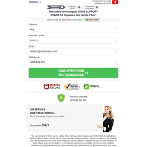 Arthro MD+ Sản phẩm