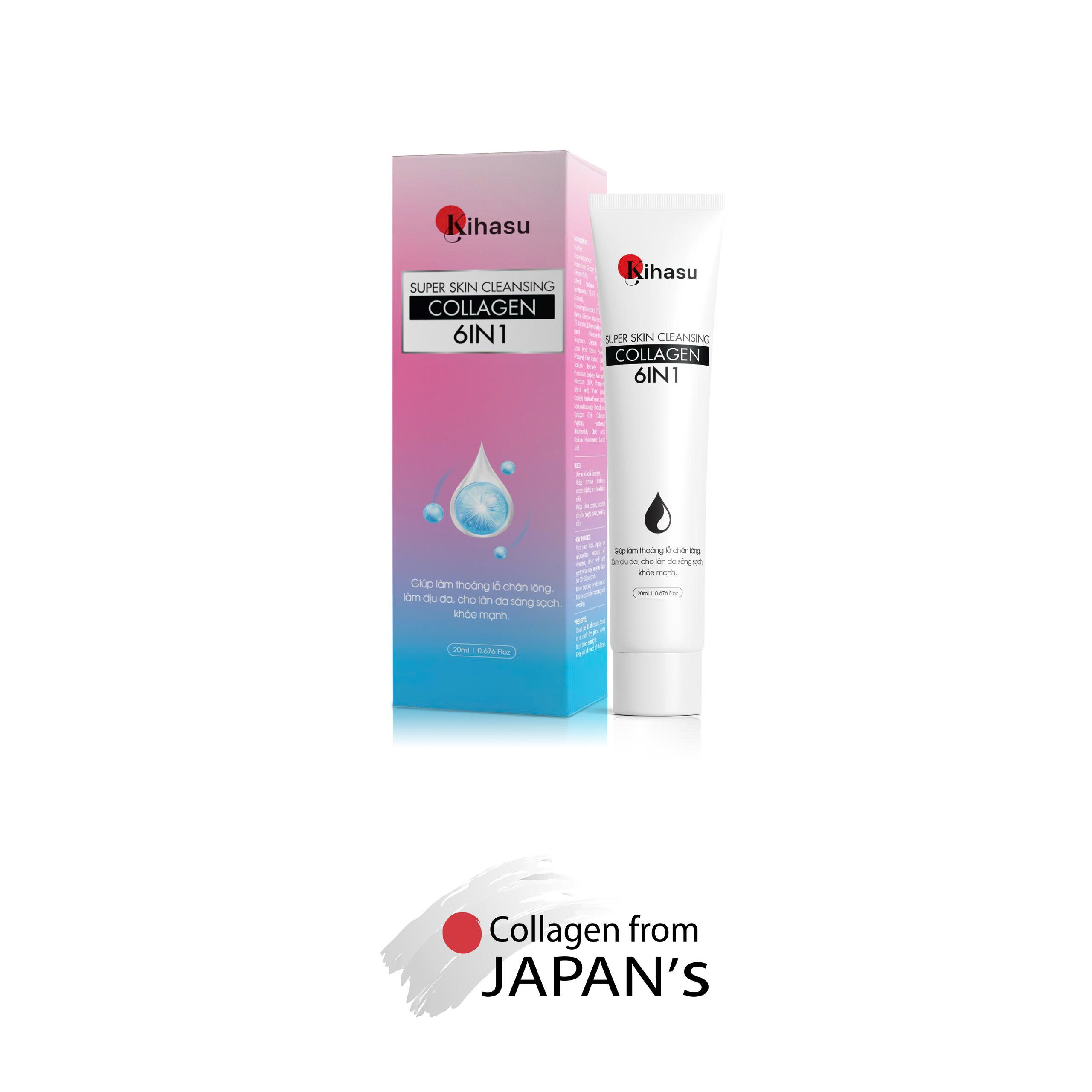 Kihasu Super Skin Cleansing Collagen 6In1