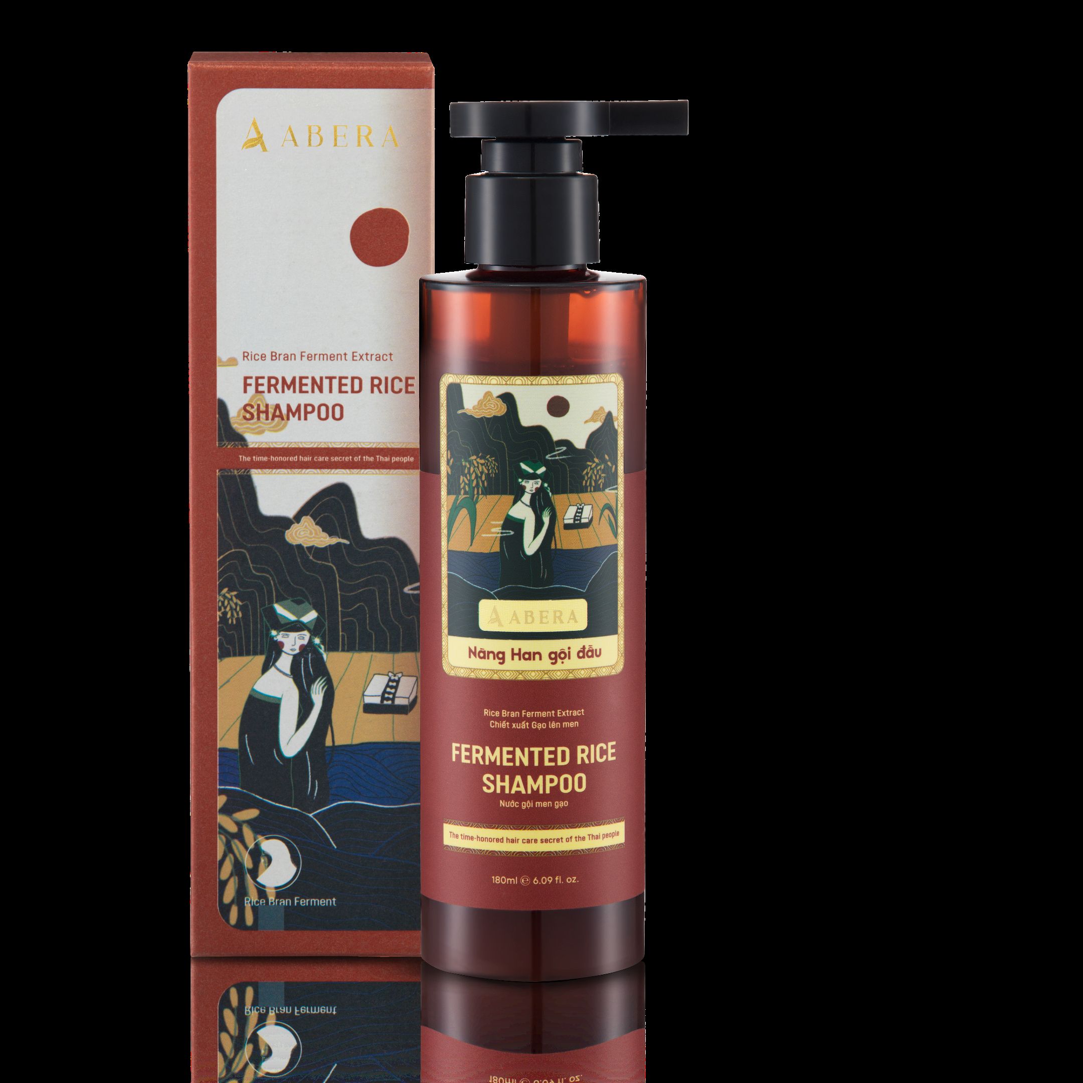 Nước Gội Men Gạo Abera